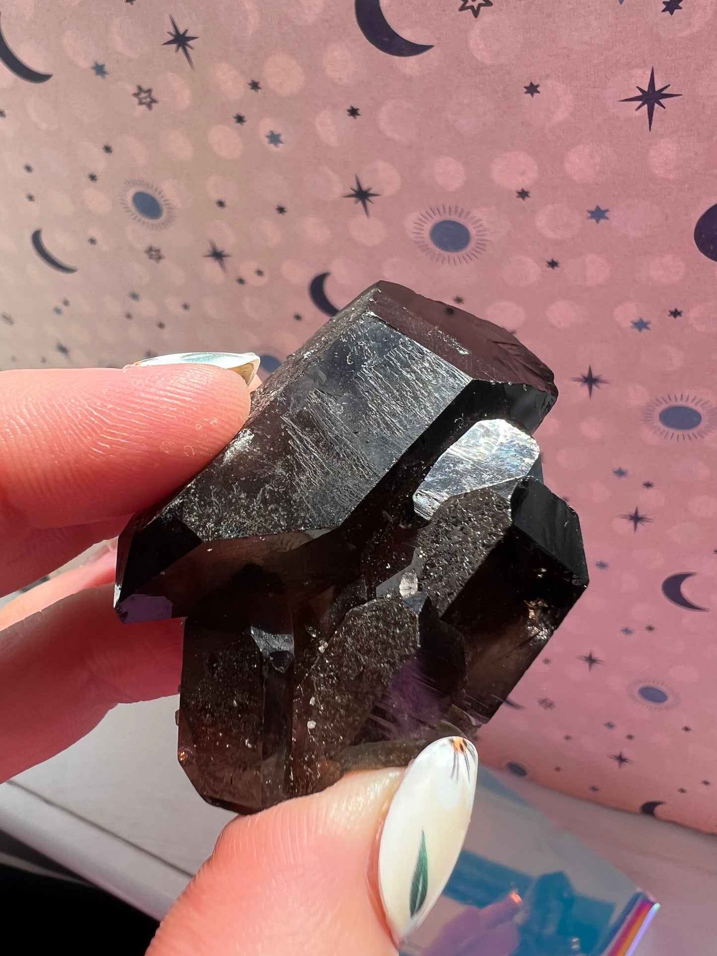 Smokey Quartz Cluster Point