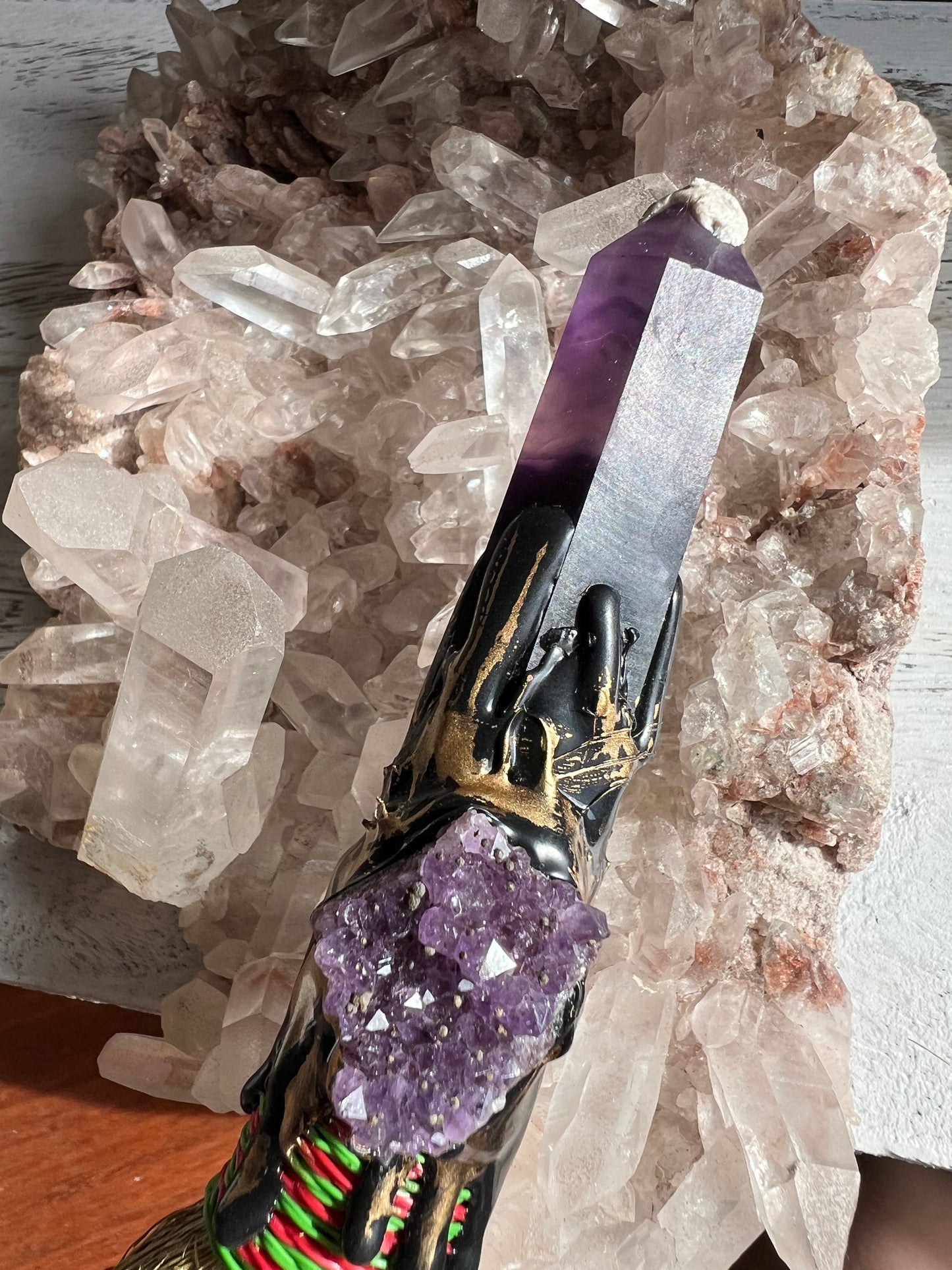 Crystal Energetic Broom