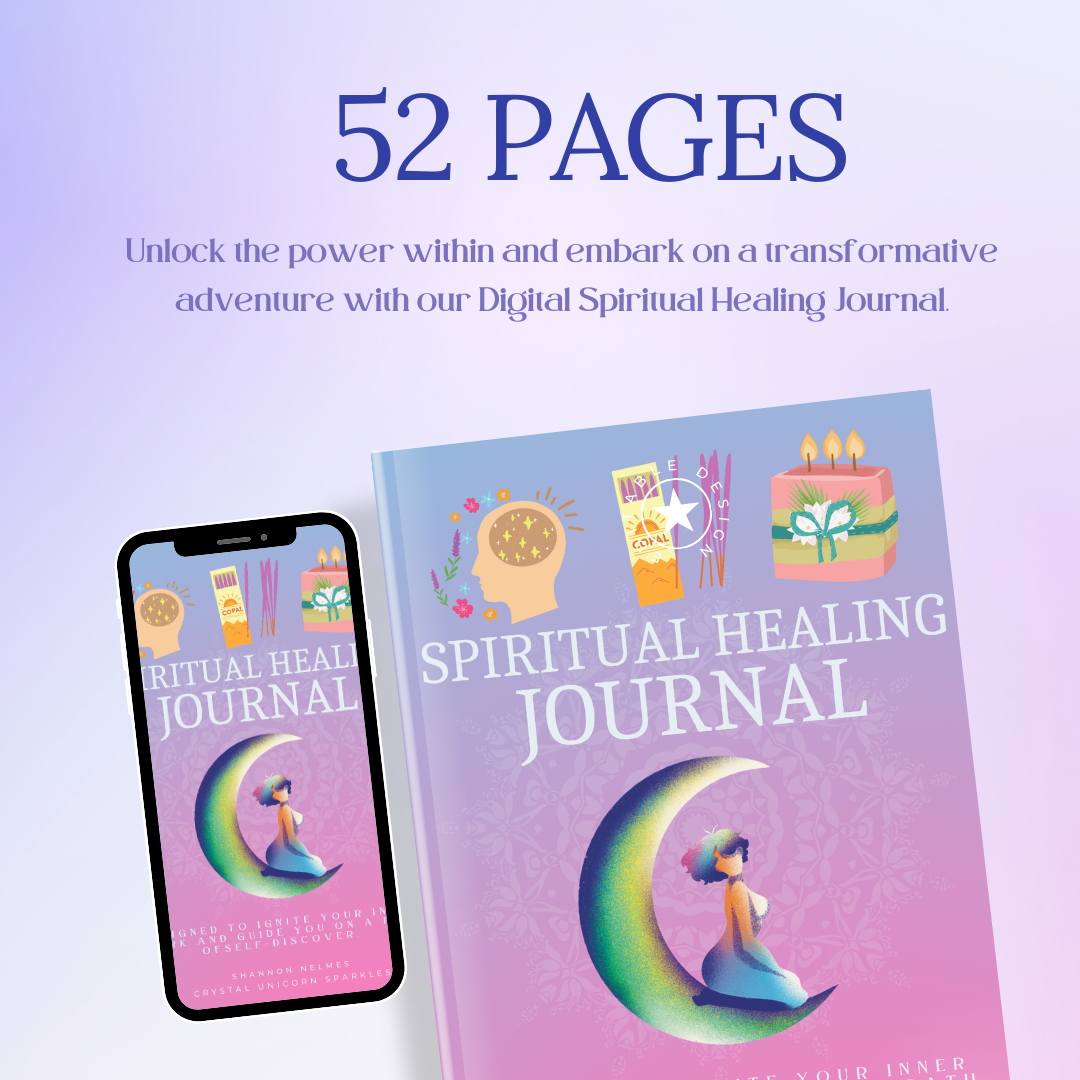 Spiritual Healing Journal – Available in Both Digital and Printable!