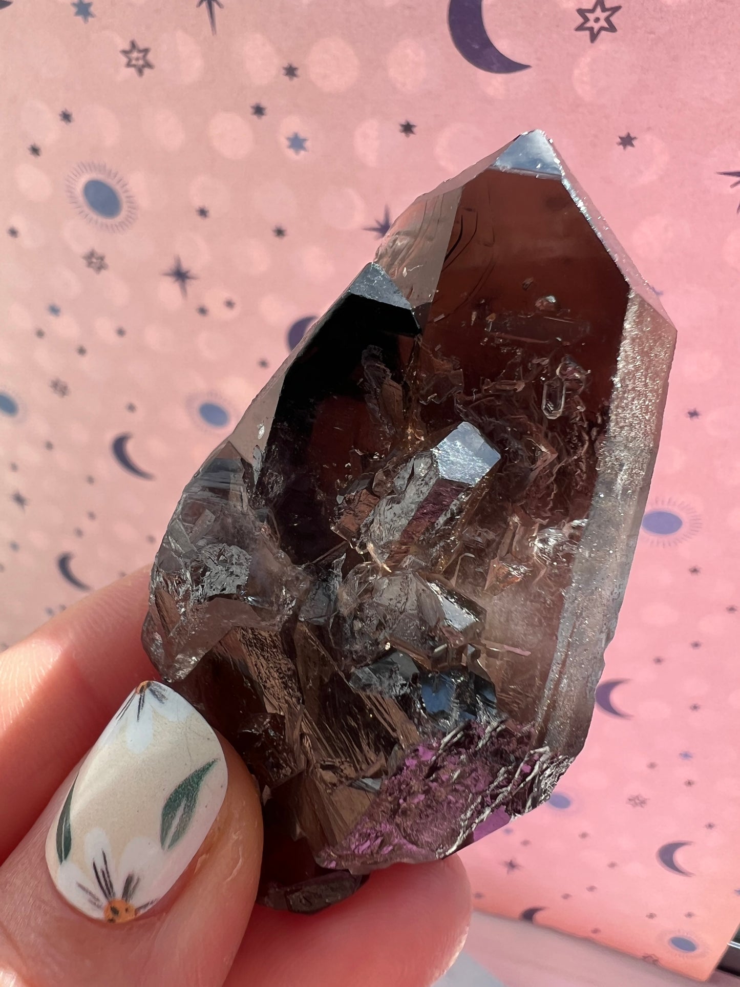 Smokey Quartz Cluster Point