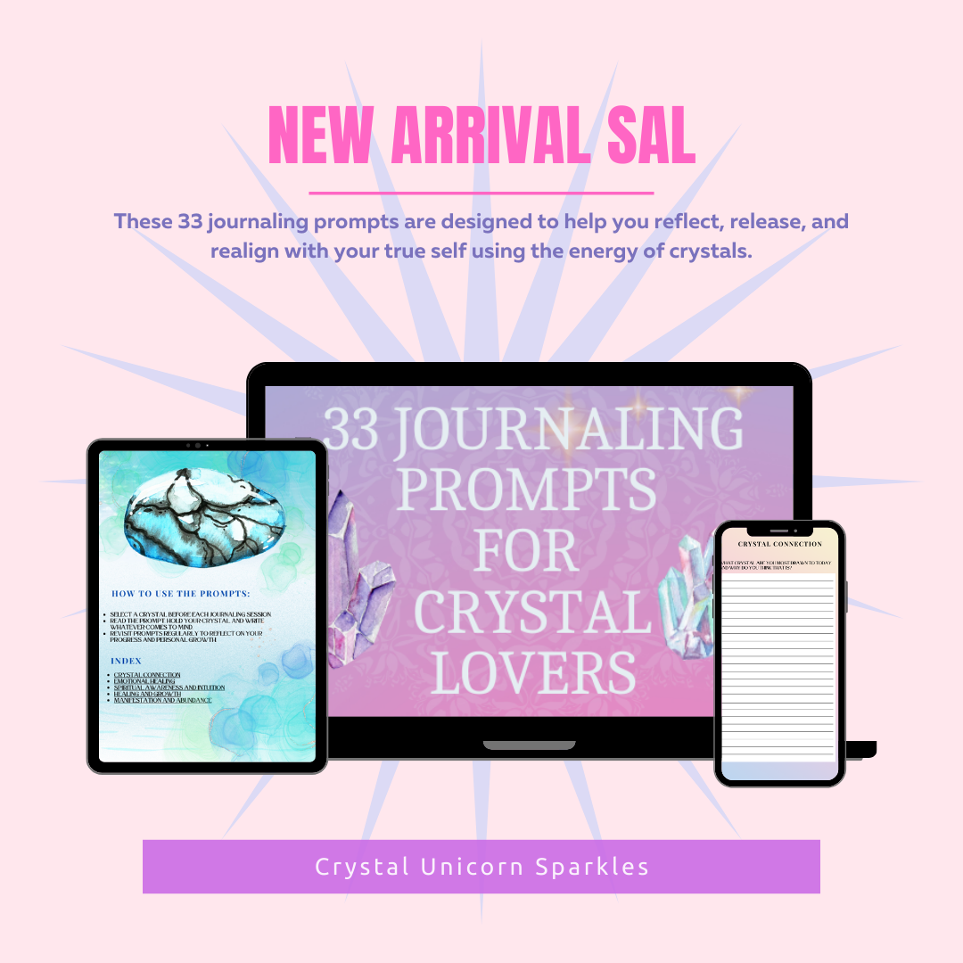 33 Journaling Prompts for Crystal Lovers ✨