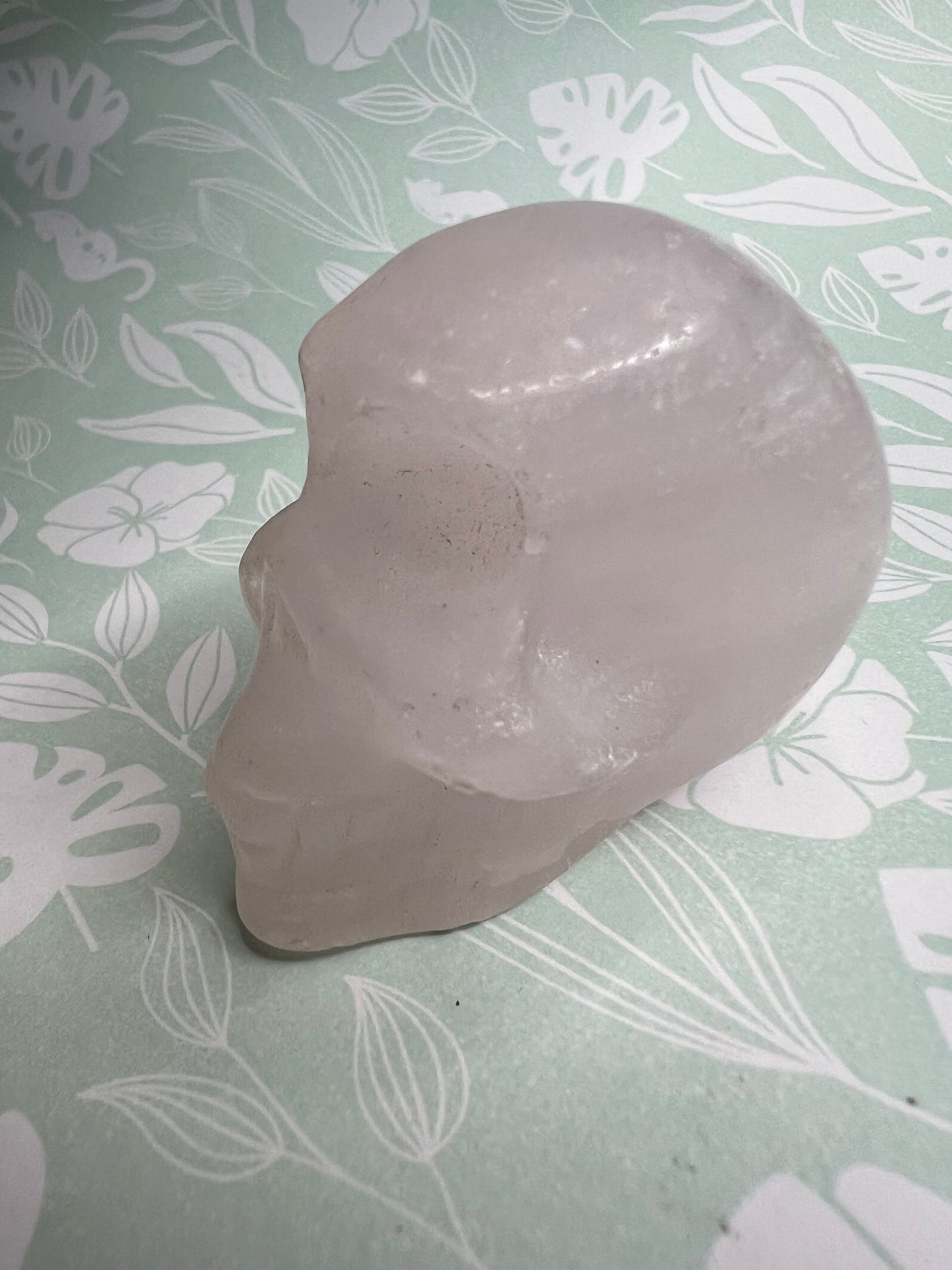 Pink Calcite Skull