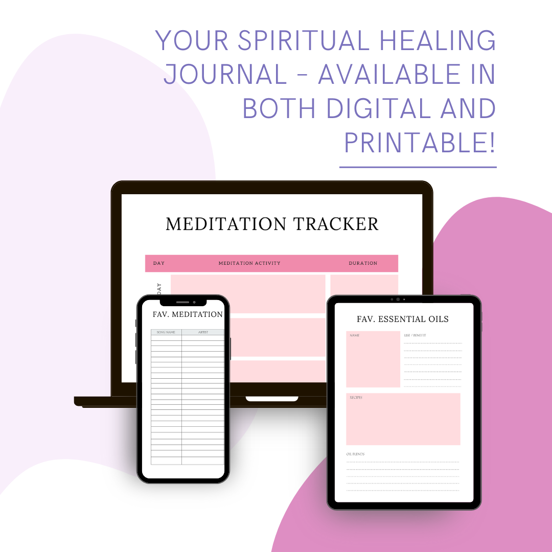 Spiritual Healing Journal – Available in Both Digital and Printable!