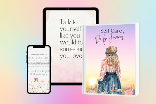 Self Care Daily Journal Digital Printable