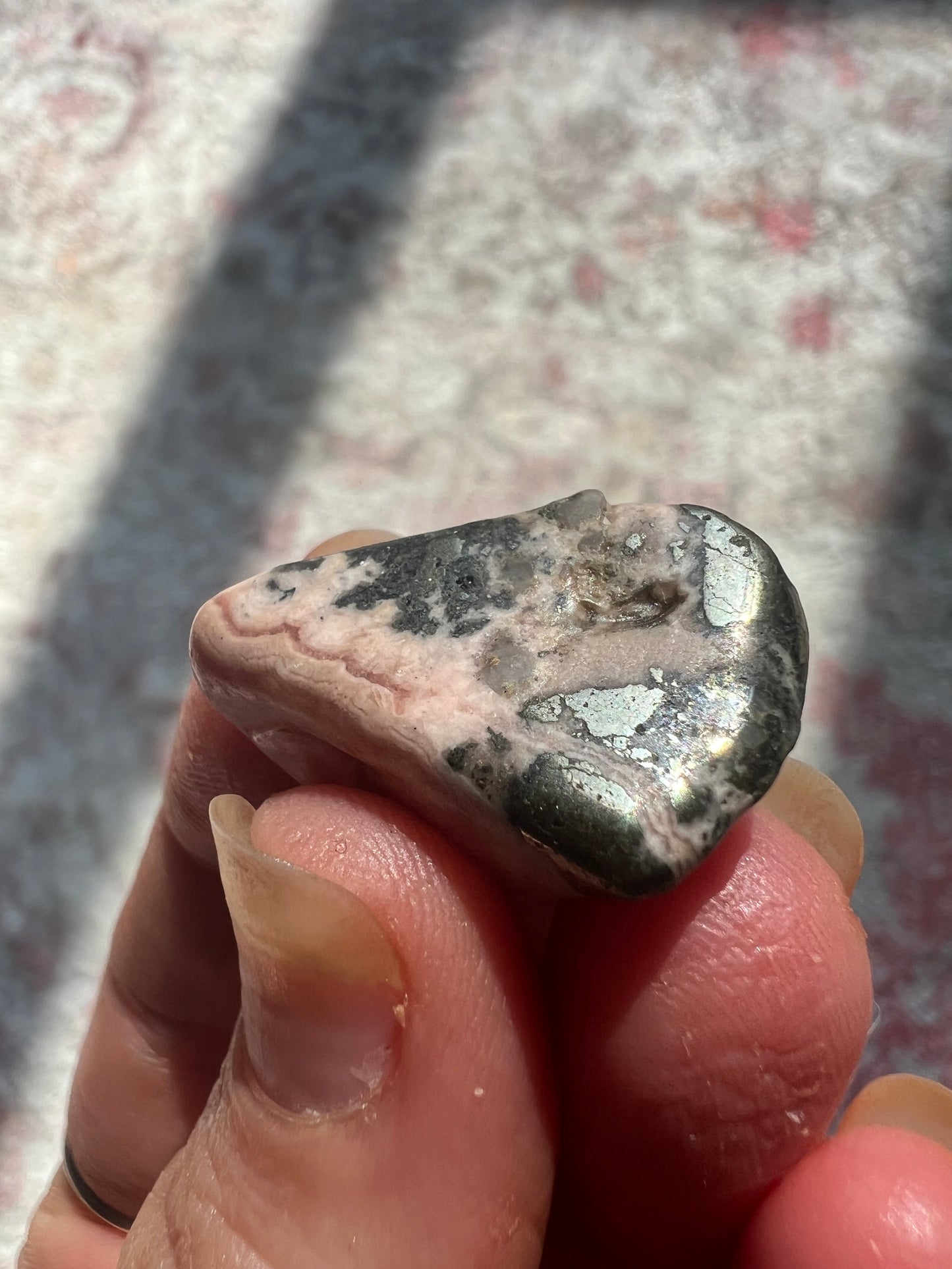 Radiant Rhodochrosite Tumbles