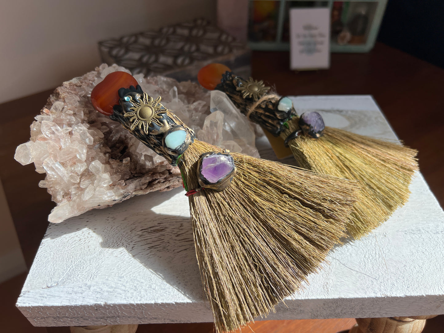 Crystal Energetic Broom