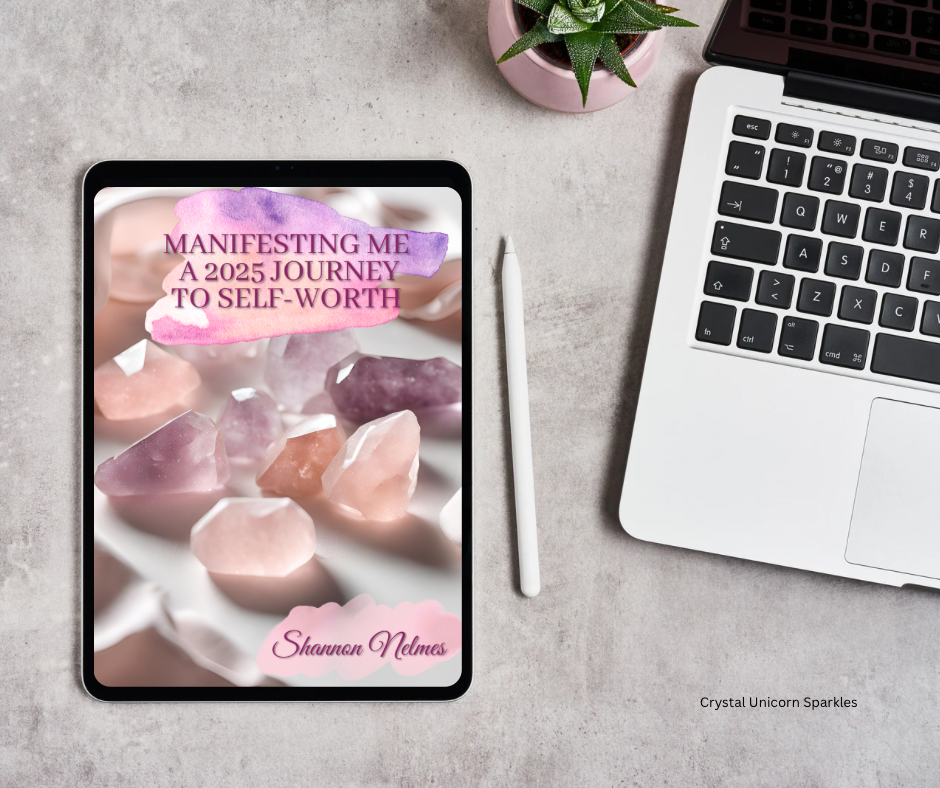 Manifesting Me: A 2025 Journey to Self-Worth Journal (Digital Printable)