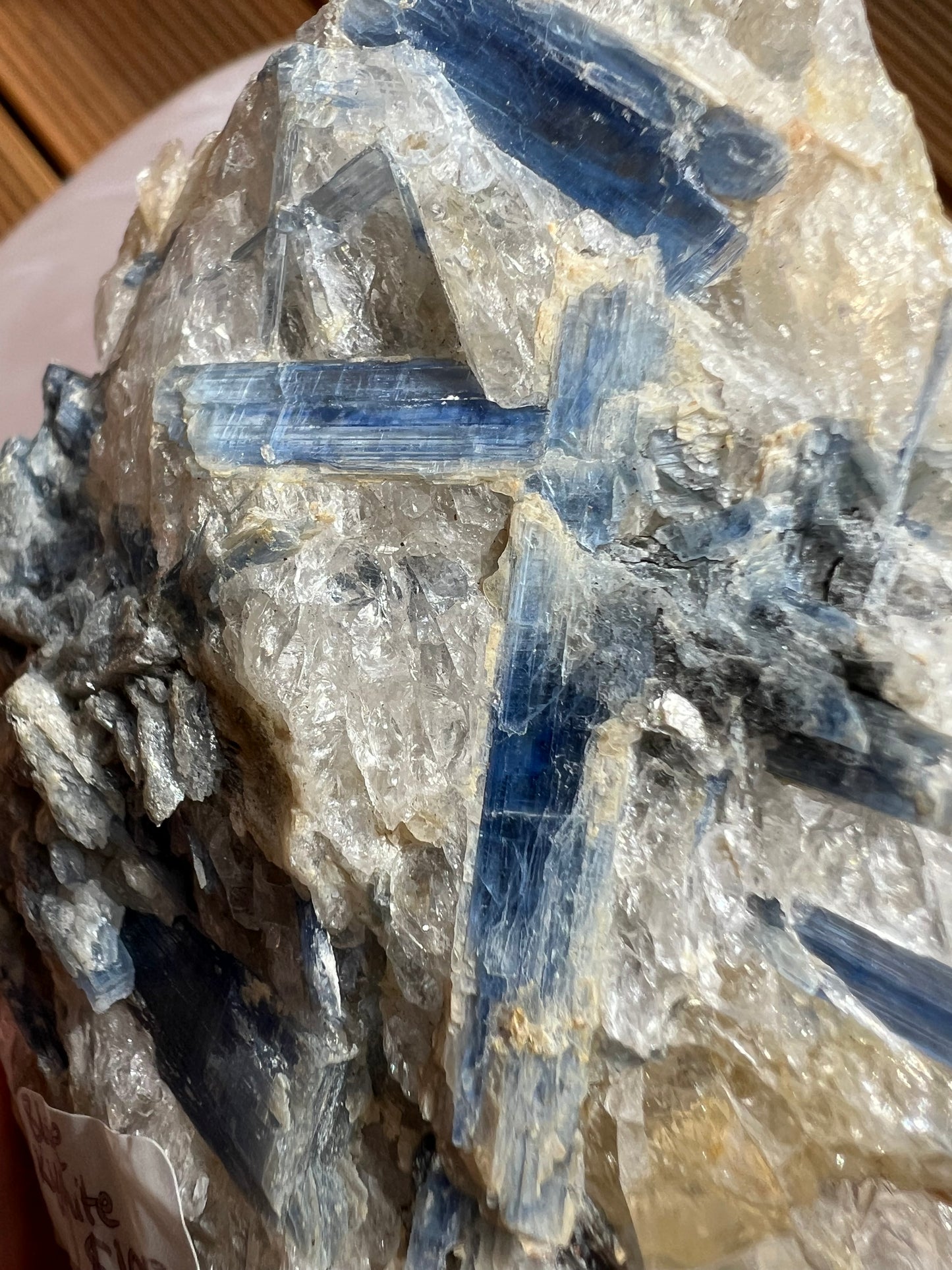 Blue Kyanite Cluster – Communication & Higher Knowledge