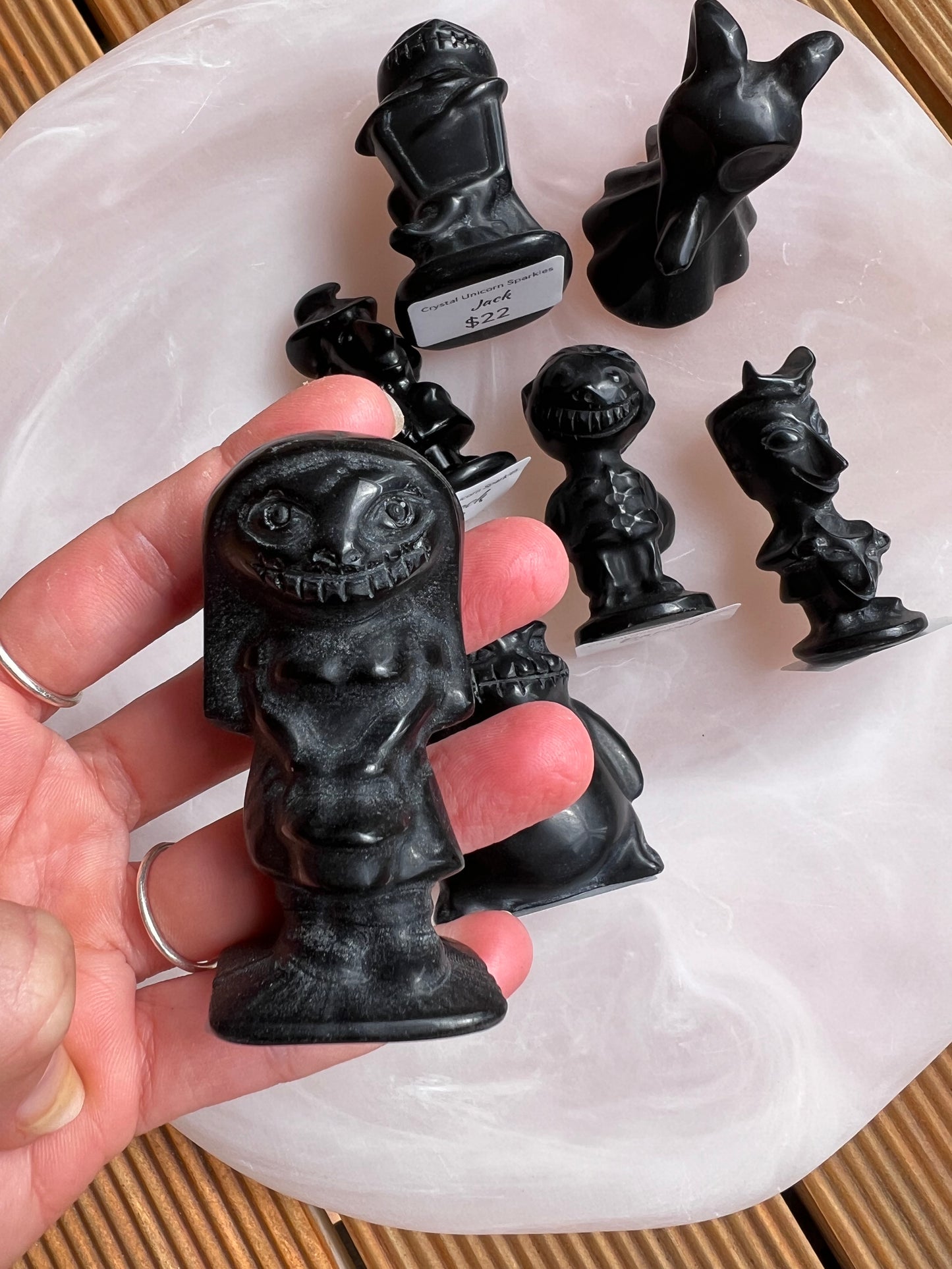 Obsidian "Nightmare Before Christmas" Set – Oogie Boogie, Sally, Jack, Shock, Lock, Zero & Barrel