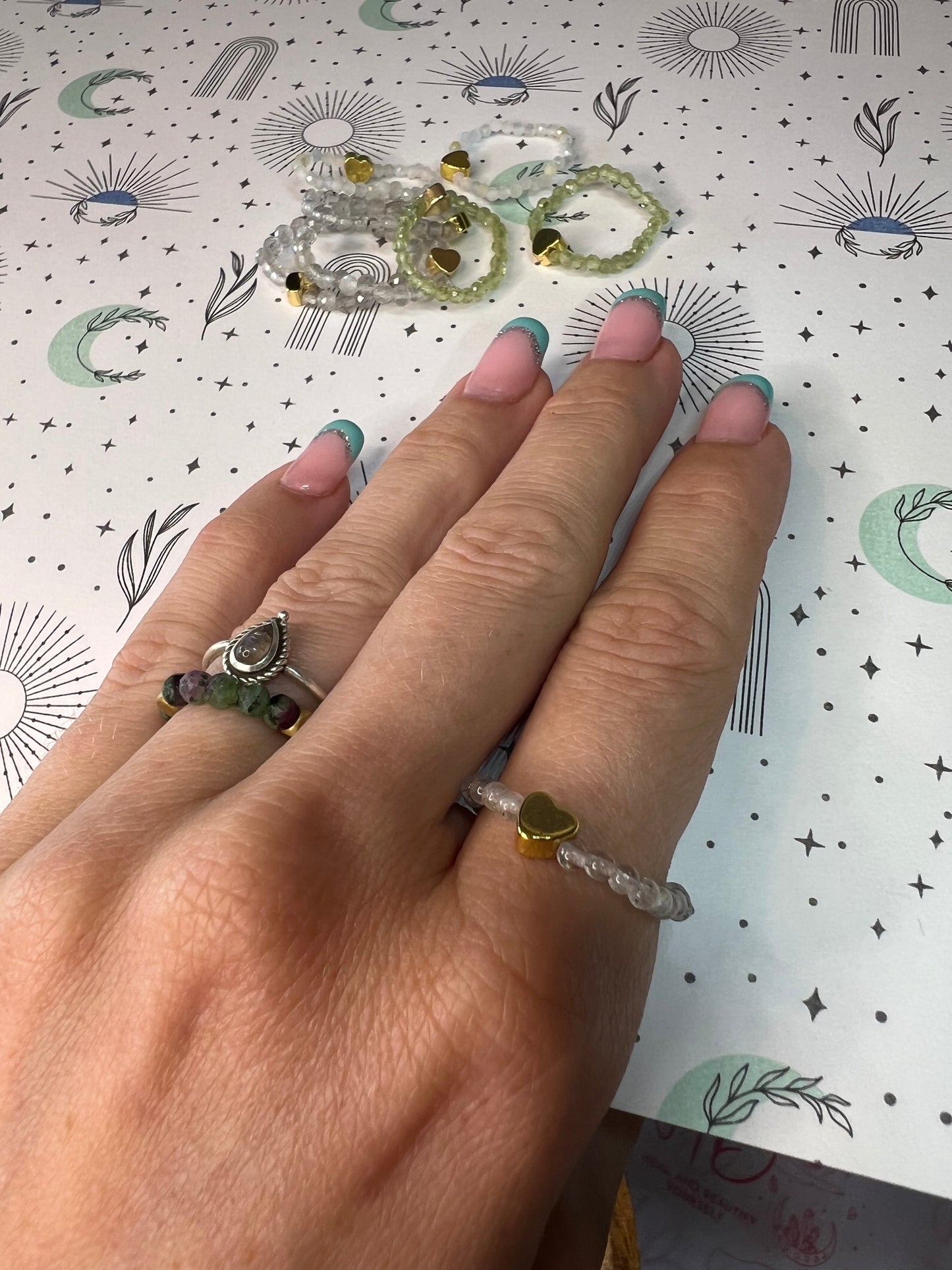 Enchanted Beaded Rings