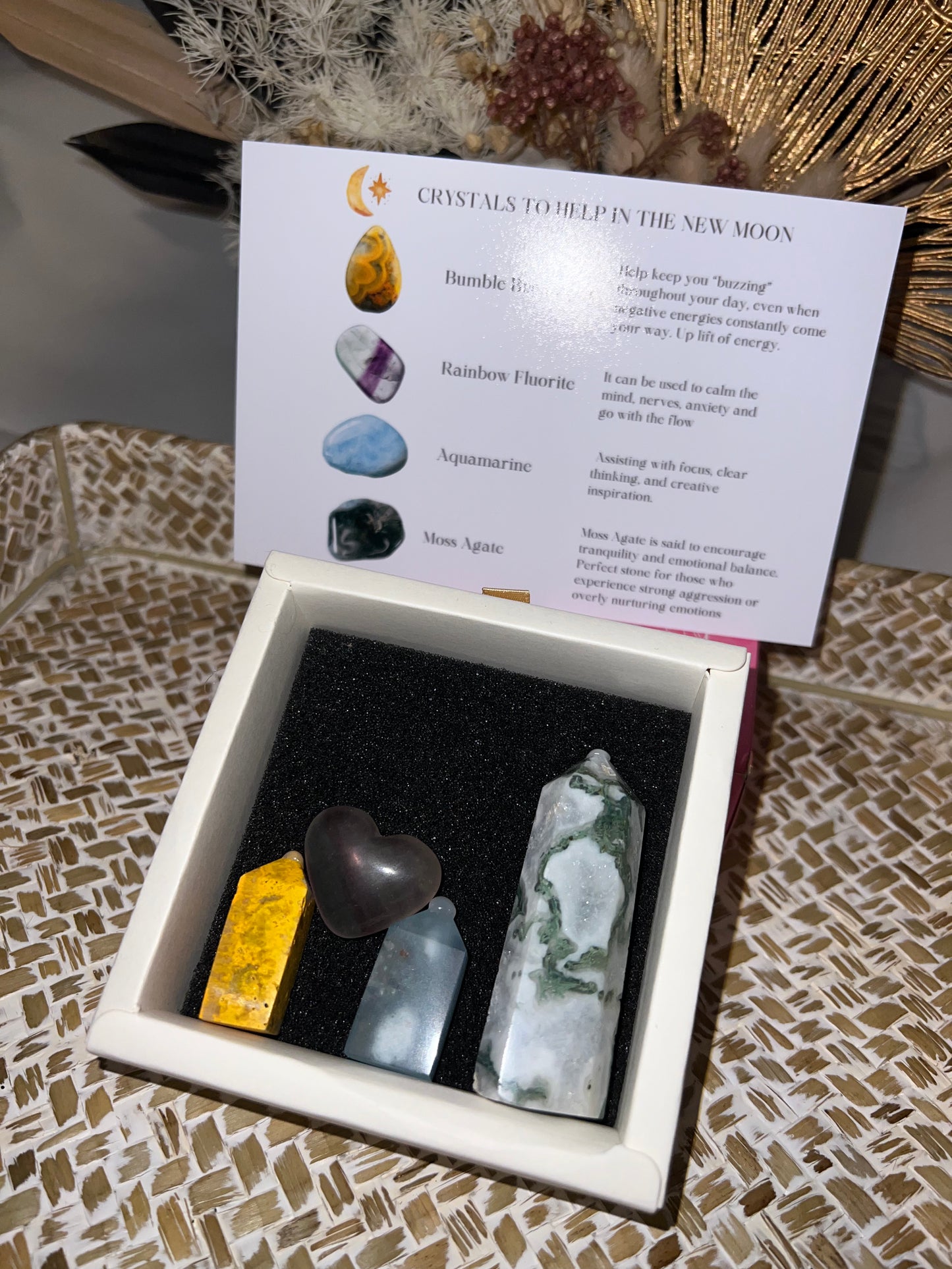 New Moon Crystal Set