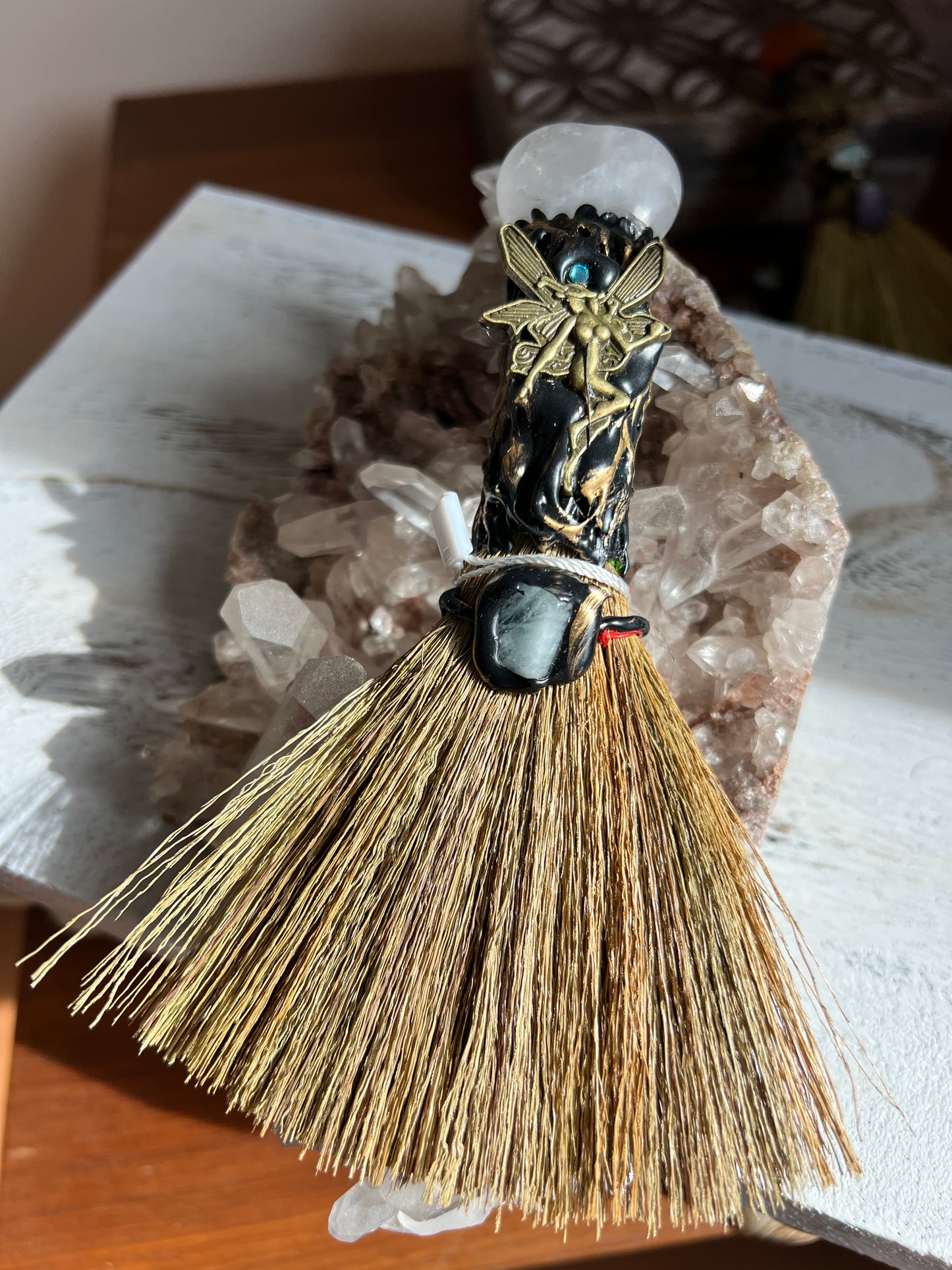 Crystal Energetic Broom