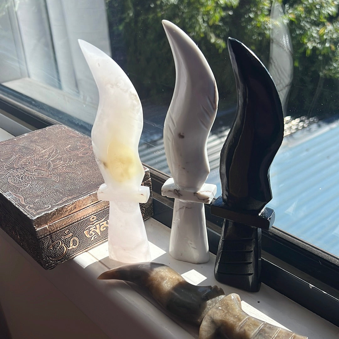 Crystal Dagger Carvings