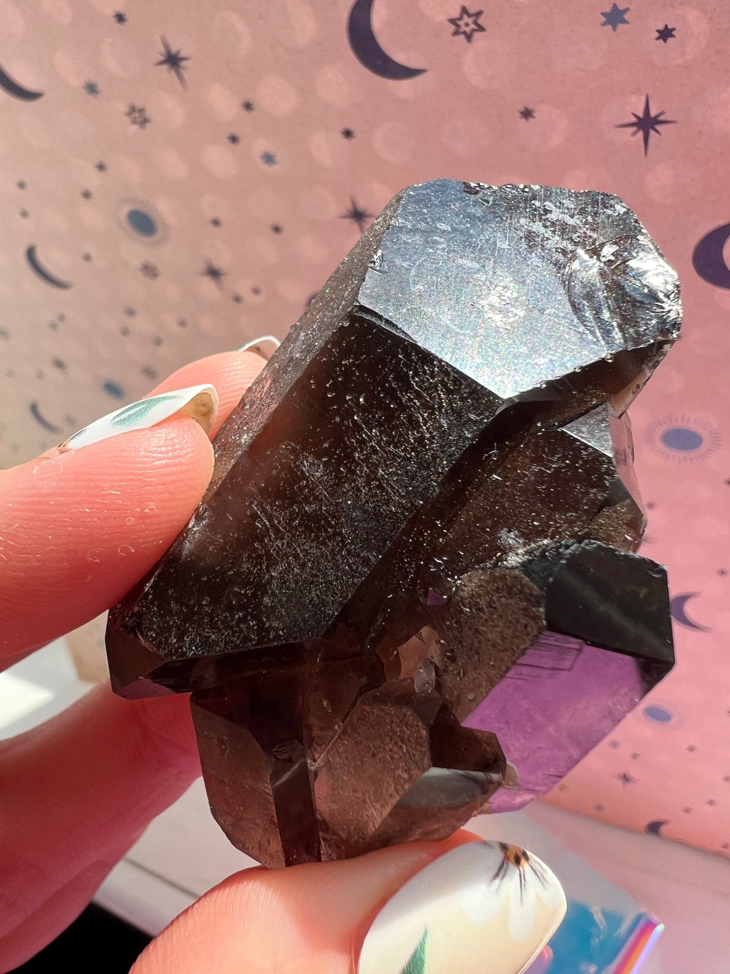 Smokey Quartz Cluster Point