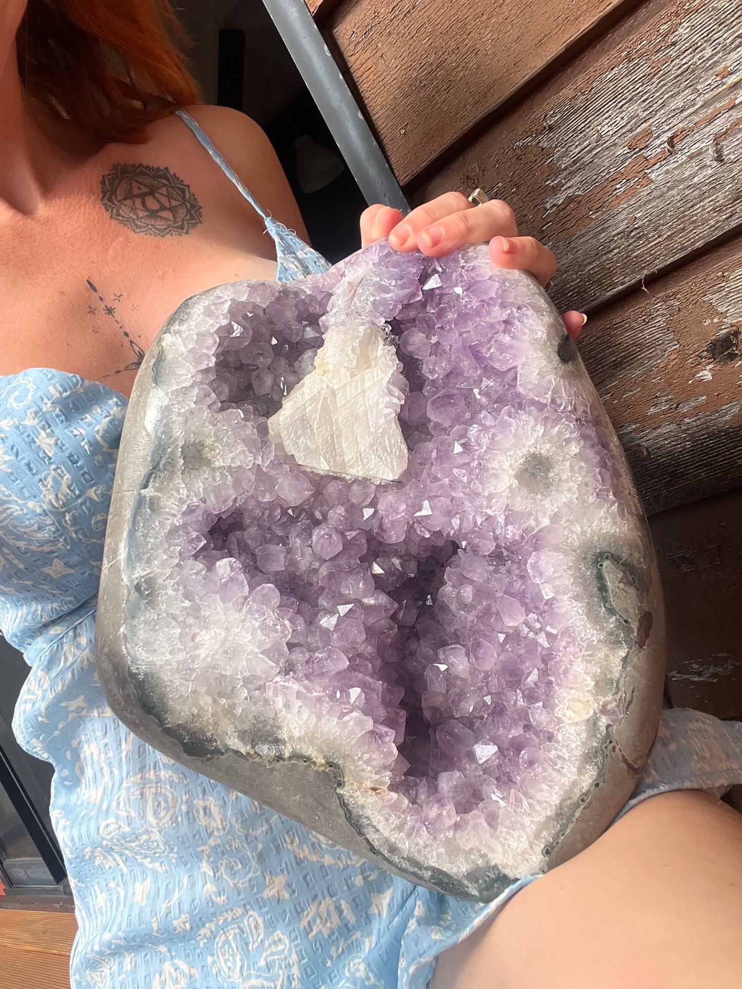 Amethyst Extra Large Cluster – Spiritual Growth & Tranquility