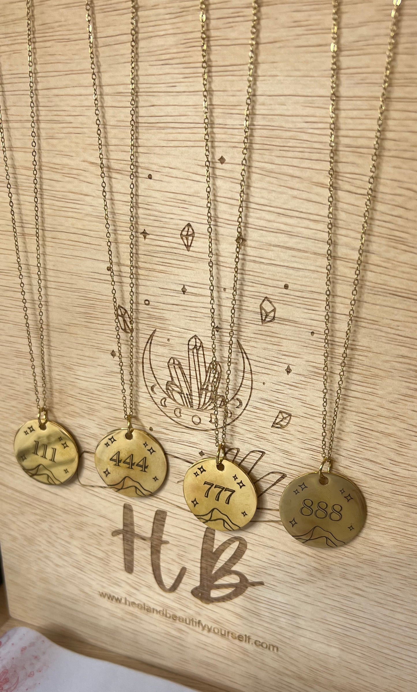 Angel Number Necklaces