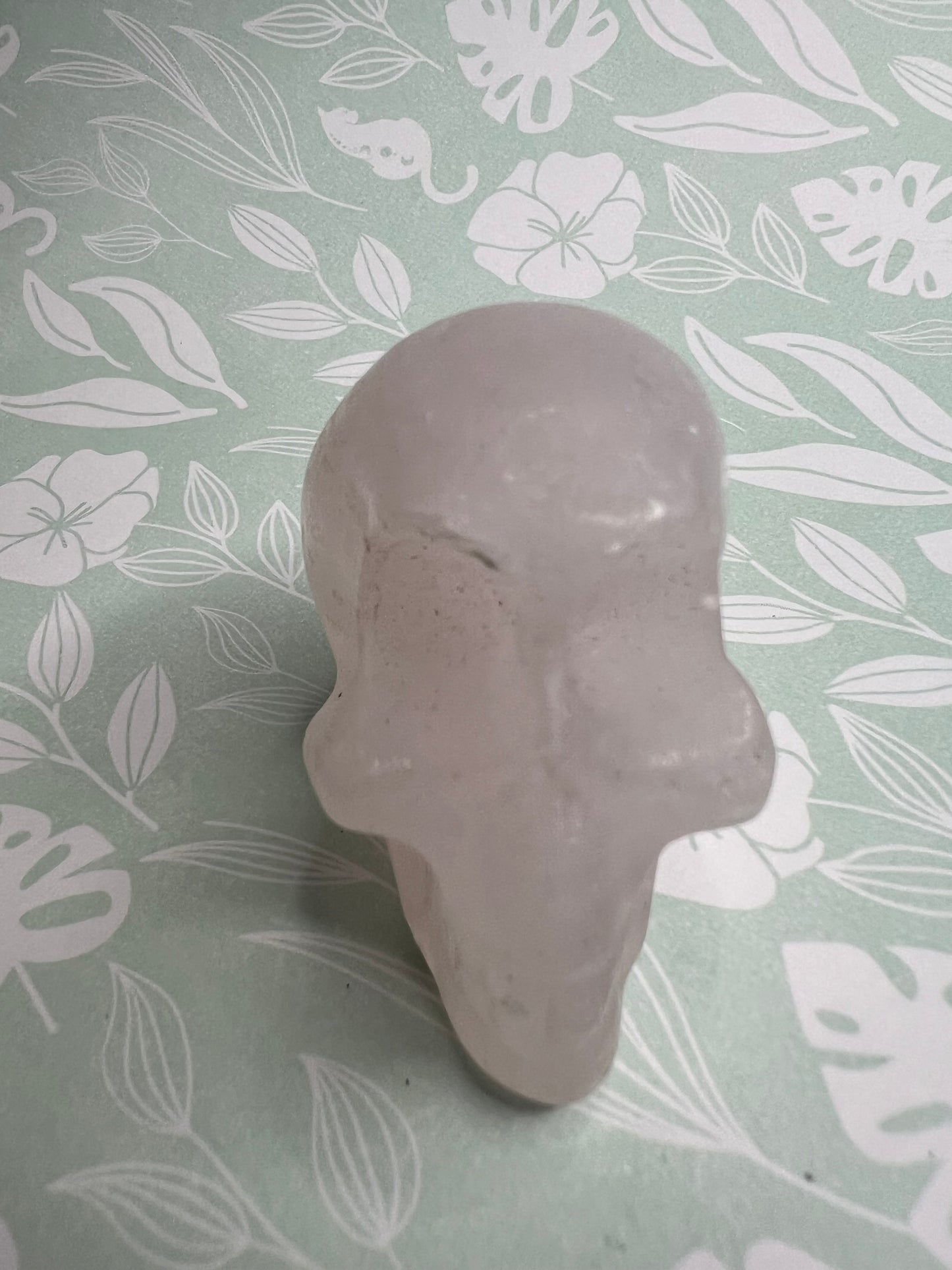 Pink Calcite Skull