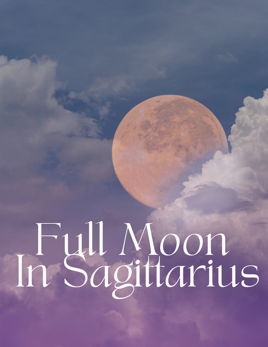 Full Moon in Sagittarius Frost Moon Digital / Printable Work Book