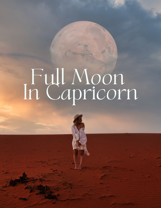 Full Moon in Capricorn Digital Printable Workbook