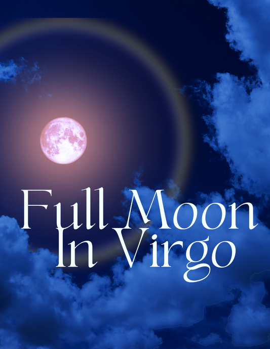 The Full Moon in Virgo Ritual Digital / Printable Work Book