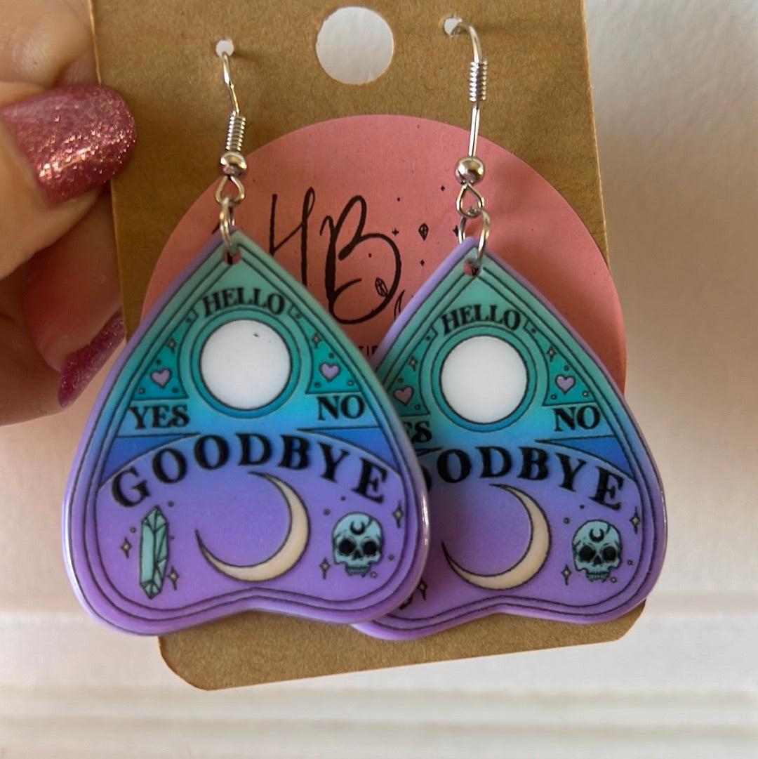 Witchy Planchette Earrings