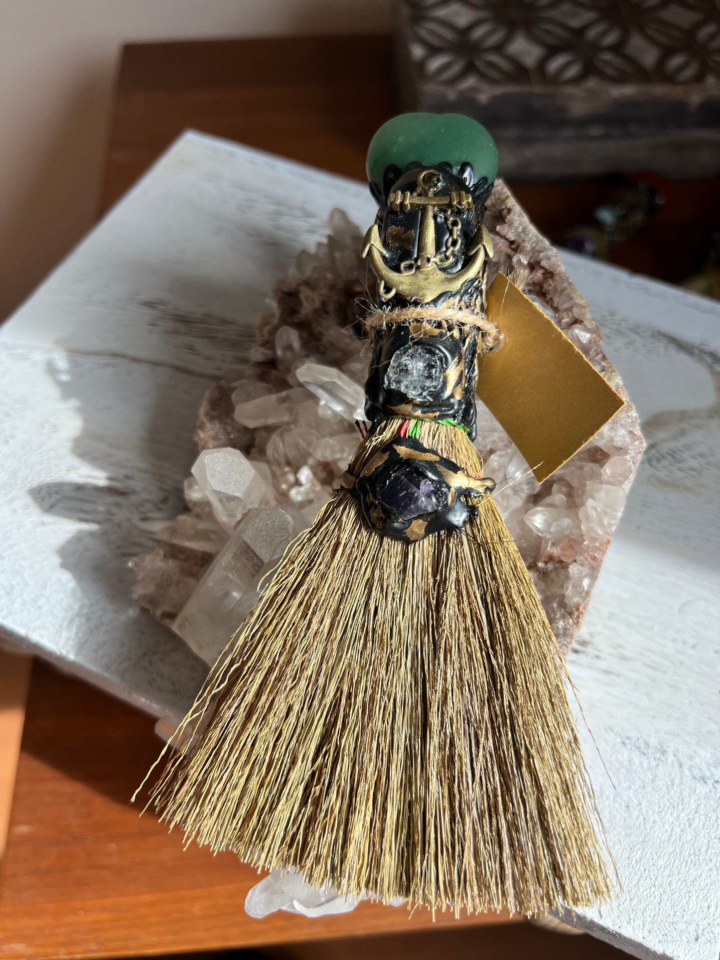 Crystal Energetic Broom