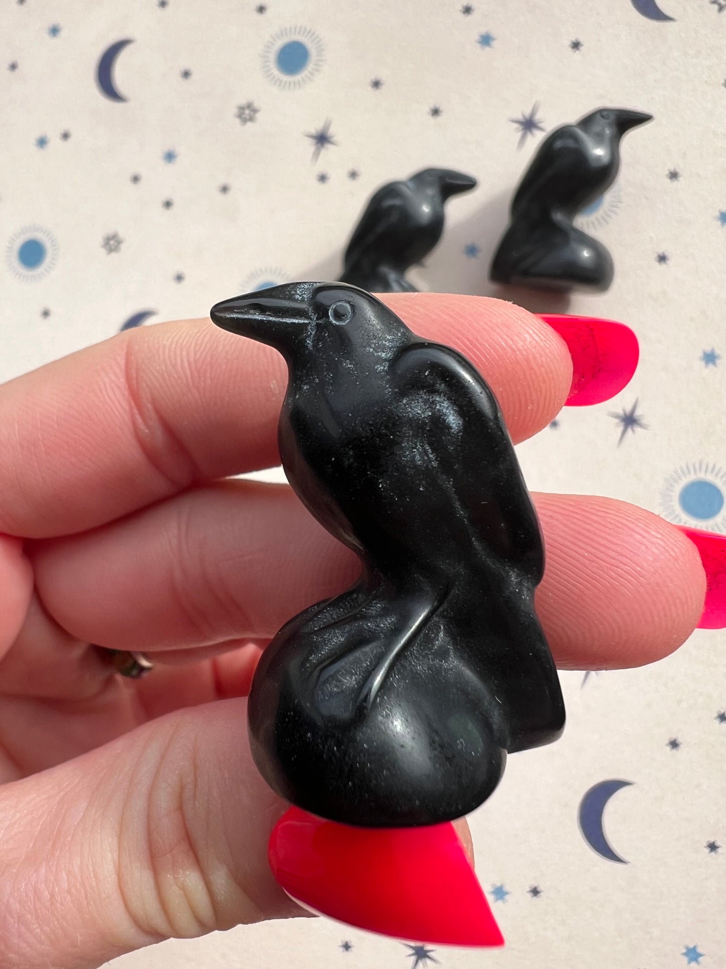 Black Obsidian Raven / Crow