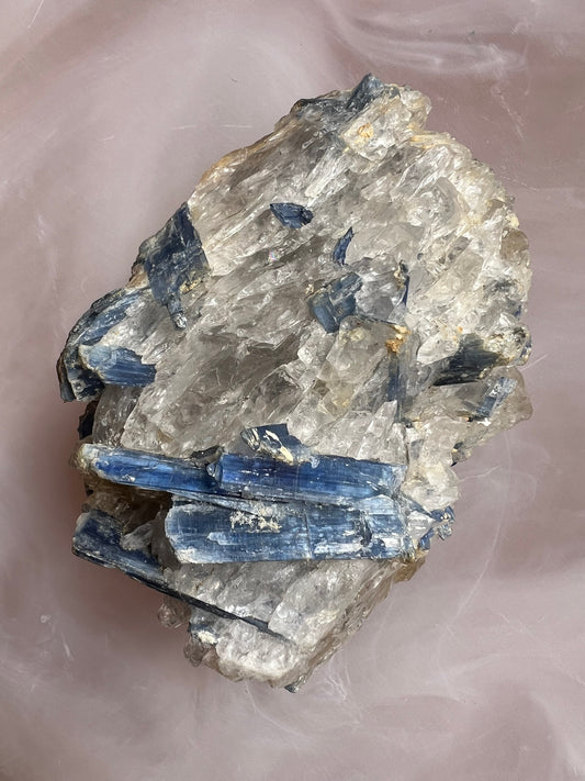 Blue Kyanite Cluster – Communication & Higher Knowledge