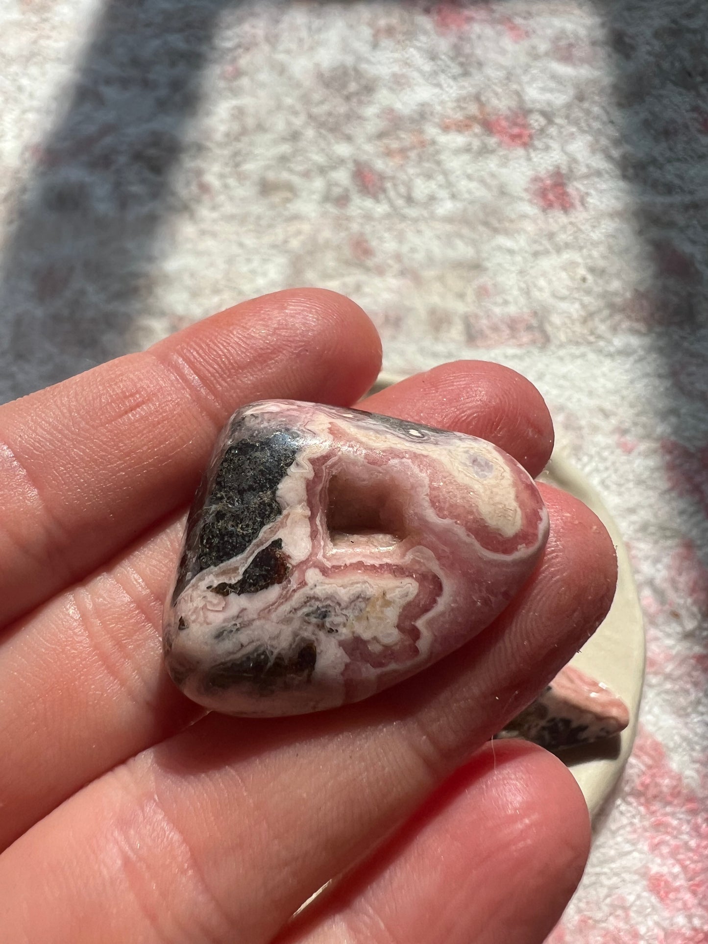 Radiant Rhodochrosite Tumbles