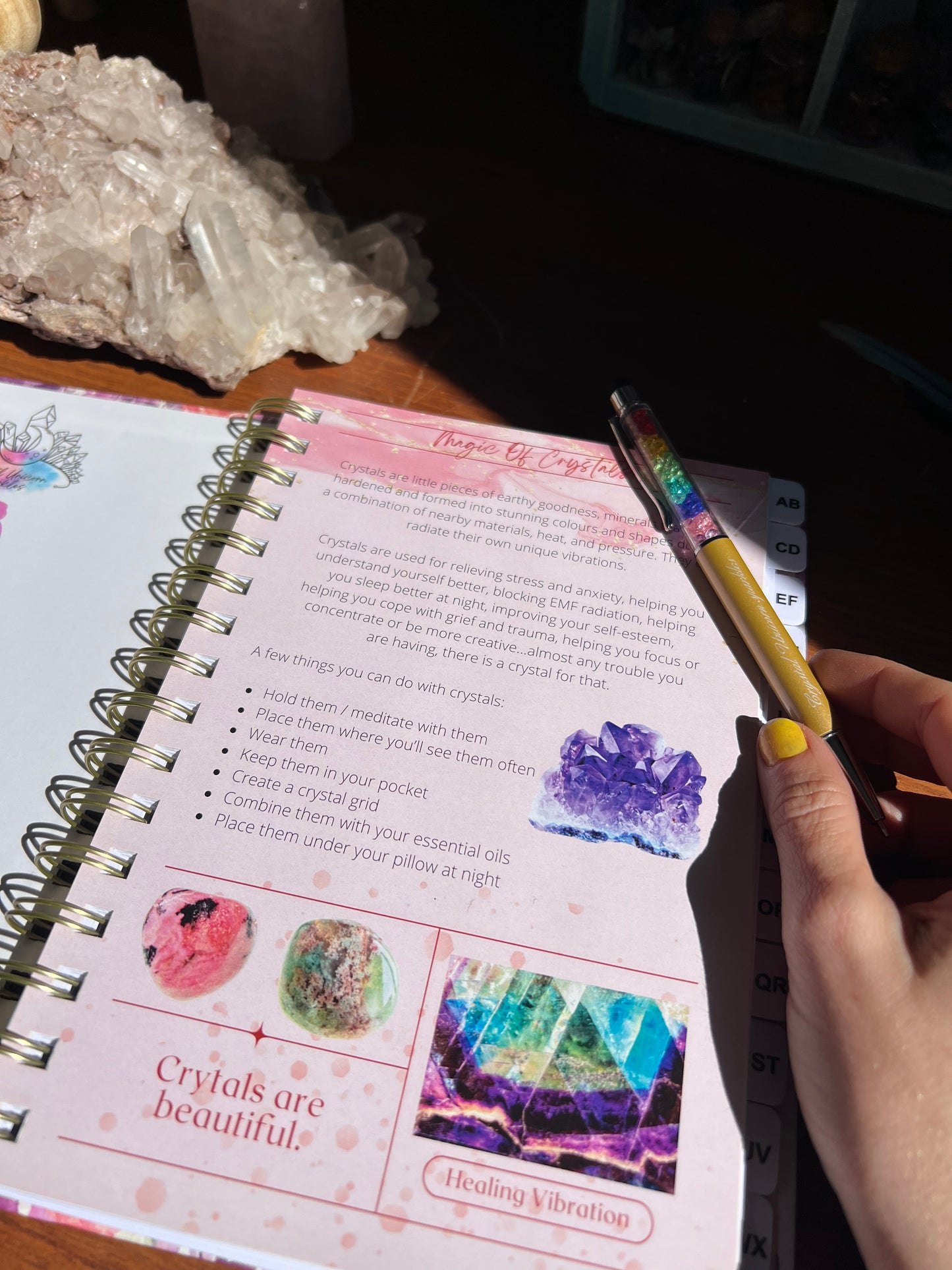 My Crystal Odyssey: Unveiling Personal Meanings and Connections