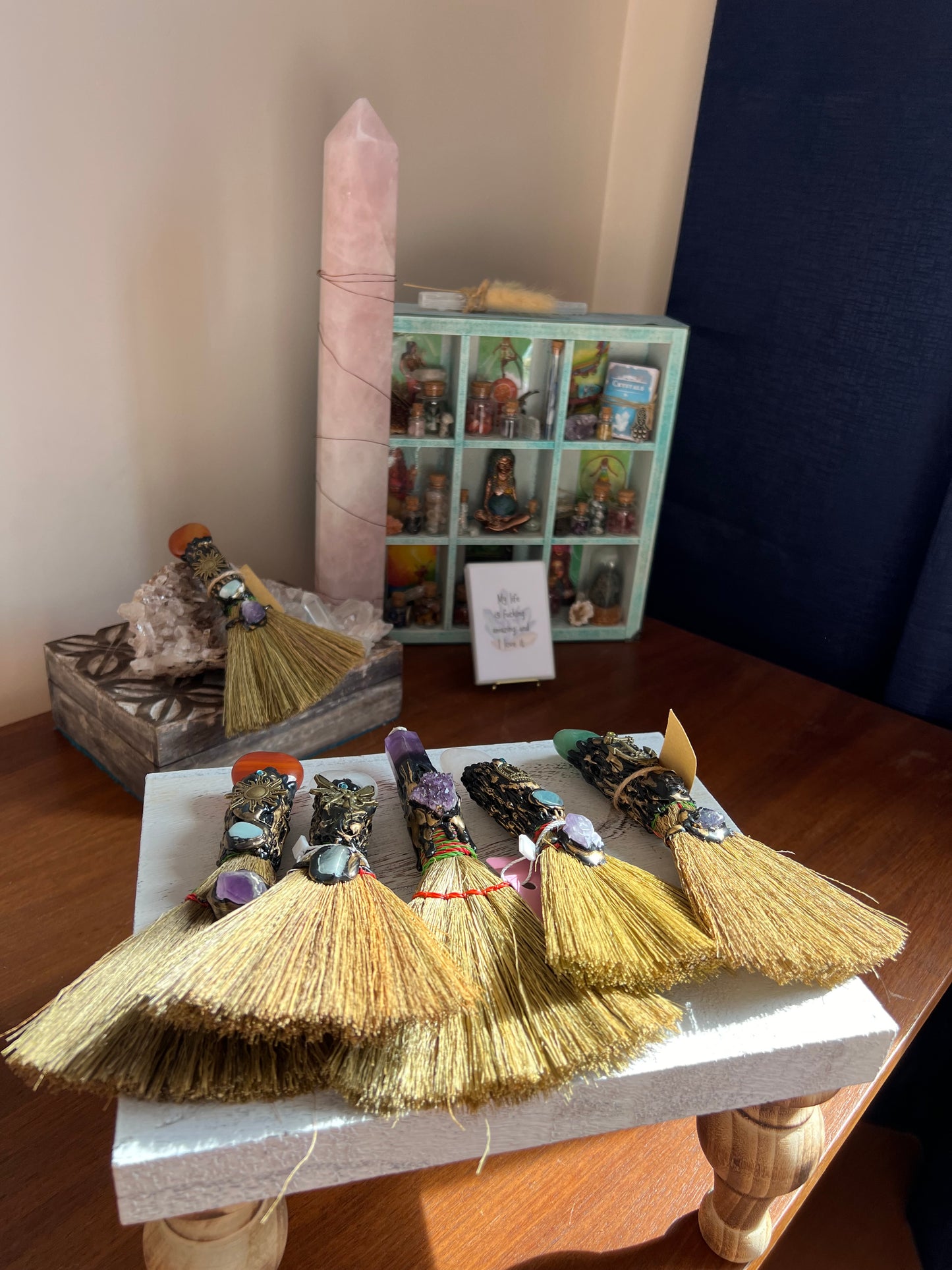 Crystal Energetic Broom