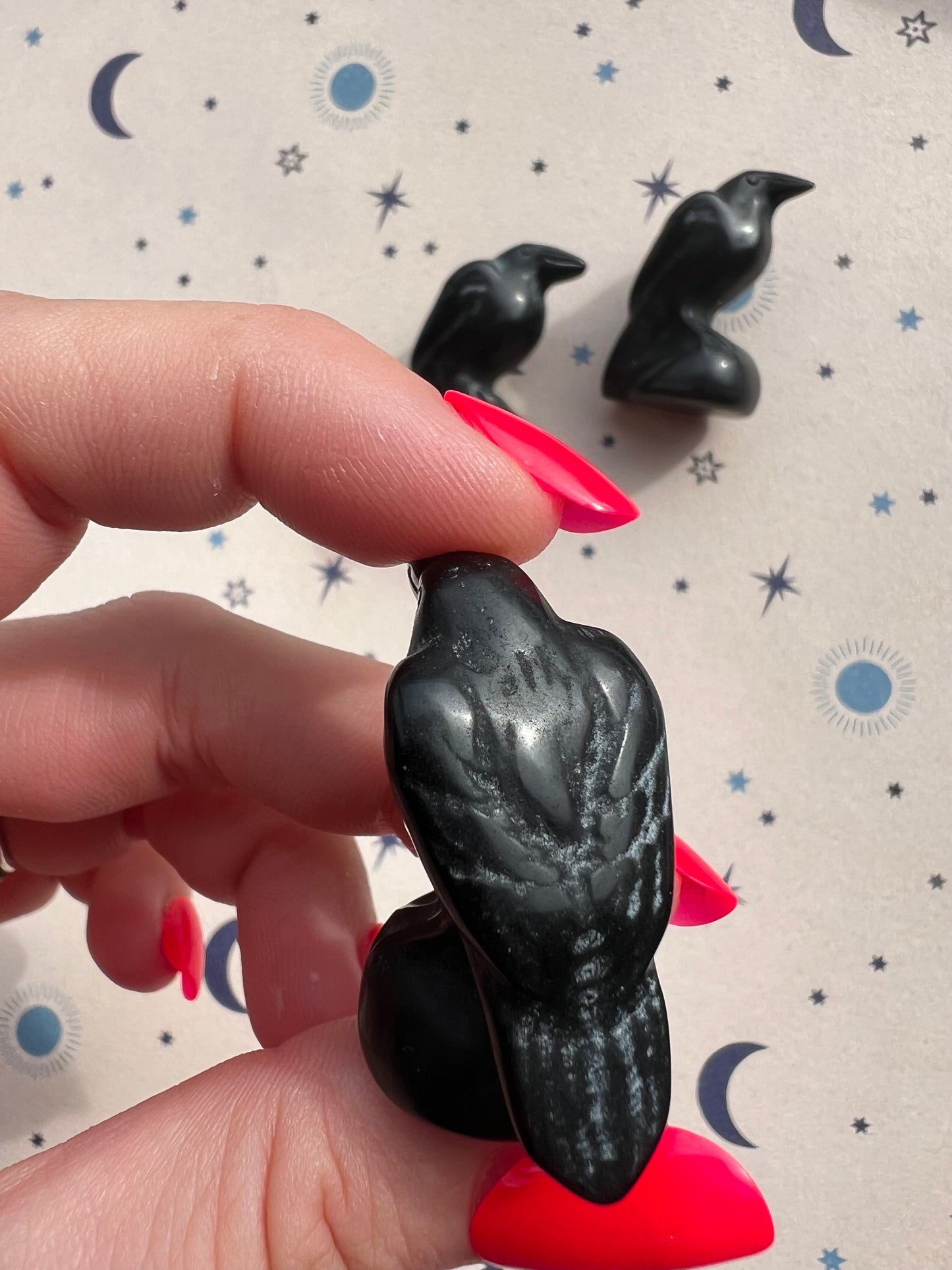 Black Obsidian Raven / Crow