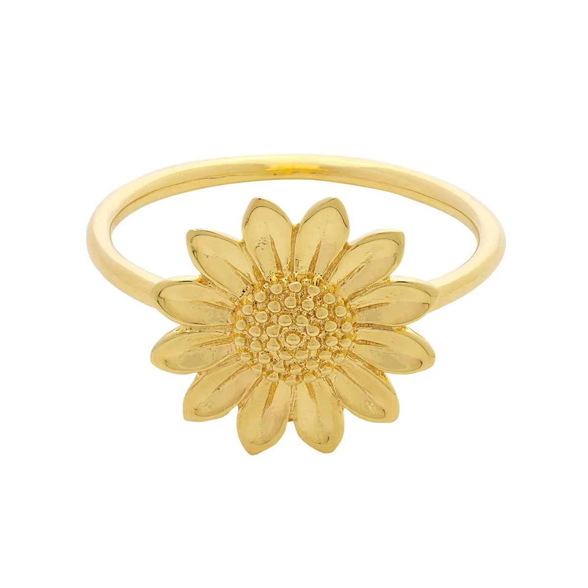 Sunflower Ring Gold