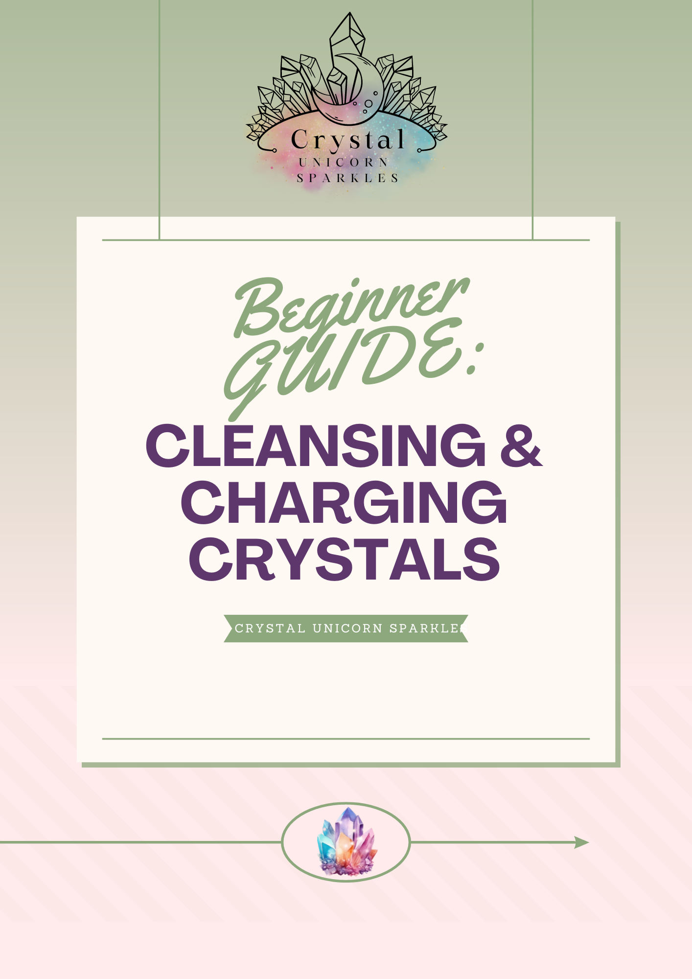 Free Download: Cleansing & Charging Crystals Guide